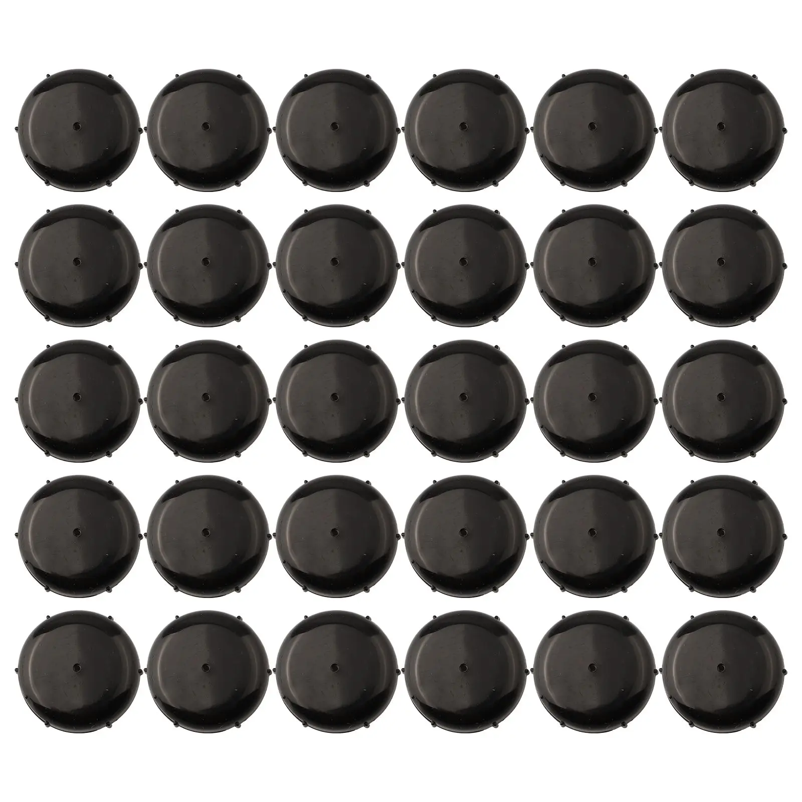 30Pack Furniture Feet Lid Round Plastic Outdoor Wrought Iron Patio Furniture Garden Wrought Iron Table Chair Foot Pads