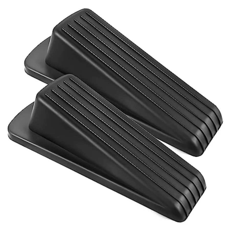 

Door Stoppers for Bottom of Door on Floor Premium Rubber Door Stopper Wedge Floor Sturdy Stackable Door Stops for Carpet Heavy