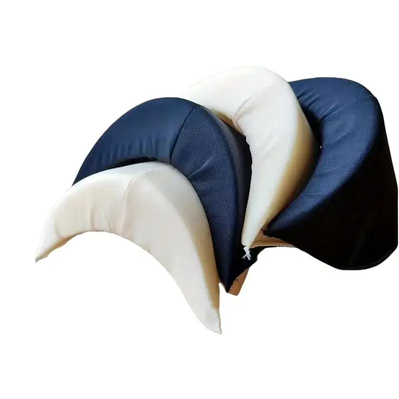 Big 35mm Thickened Sponge Shoulder Pads 1 Pair Black White Nude for Costumes Sewing Garment Upgrading Enhancing Appearance