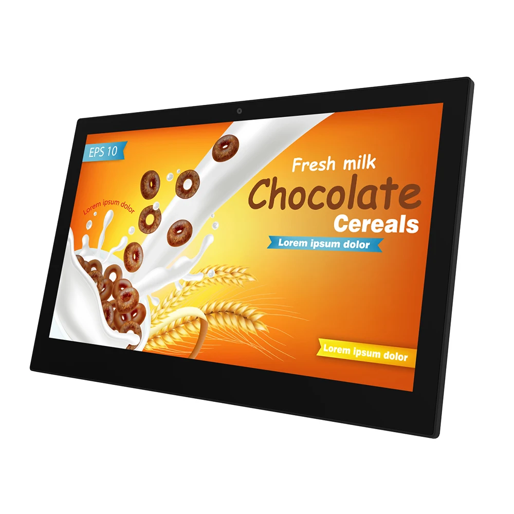 14 Inch Android All In One Pc/Interactieve Display/Smart Kiosk (10 Punten Touch, 1920*1080, Ips, Hdmi Out, Wifi, RJ45, Bluetooth)