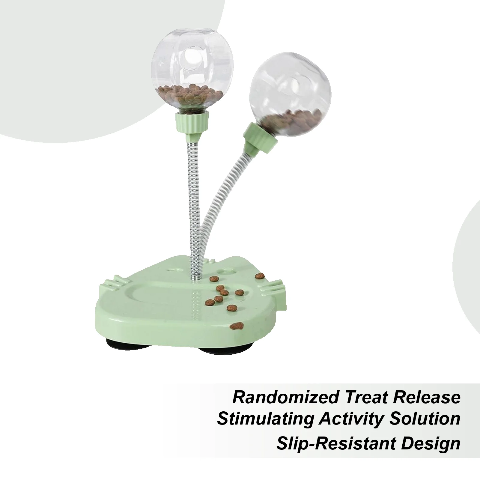 

Диспенсер для лакомств для кошек, игрушка для котят, медленная кормушка для кошек, шарик для лакомств с тизерной палочкой для котят, домашних животных, скуки, игры, охоты, развлечения