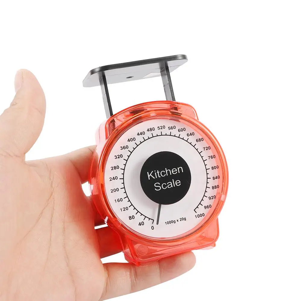 ميزان مطبخ ميكانيكي بوزن 1 كجم لمطعم المنزل وخضروات الطبخ مع مقياس ربيعي للطهي في المطاعم #3