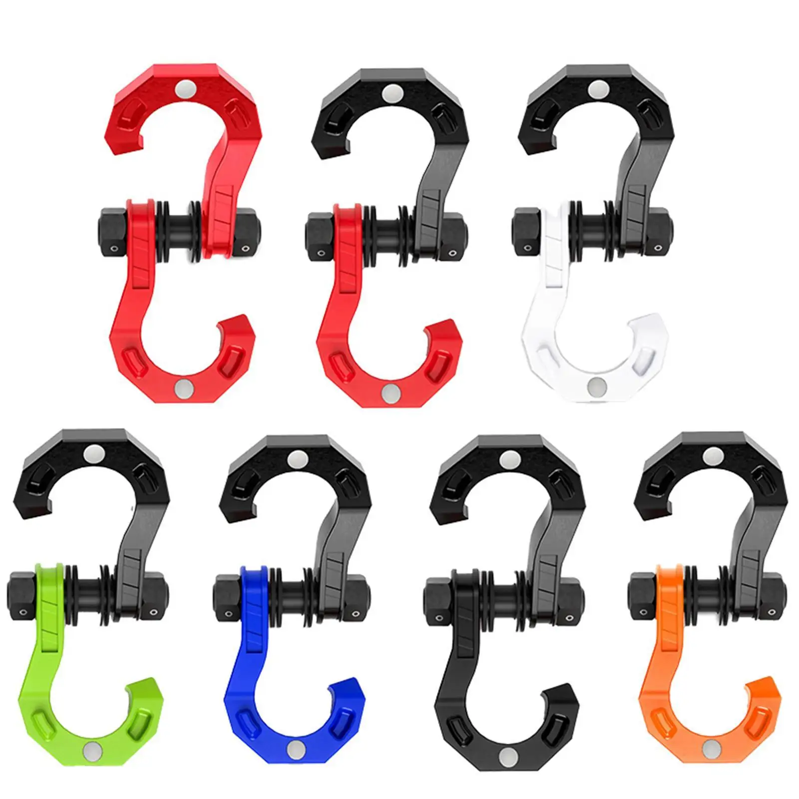 D Ring Split Shackle Spare Parts Towing Winch Shackle for Towing Winch