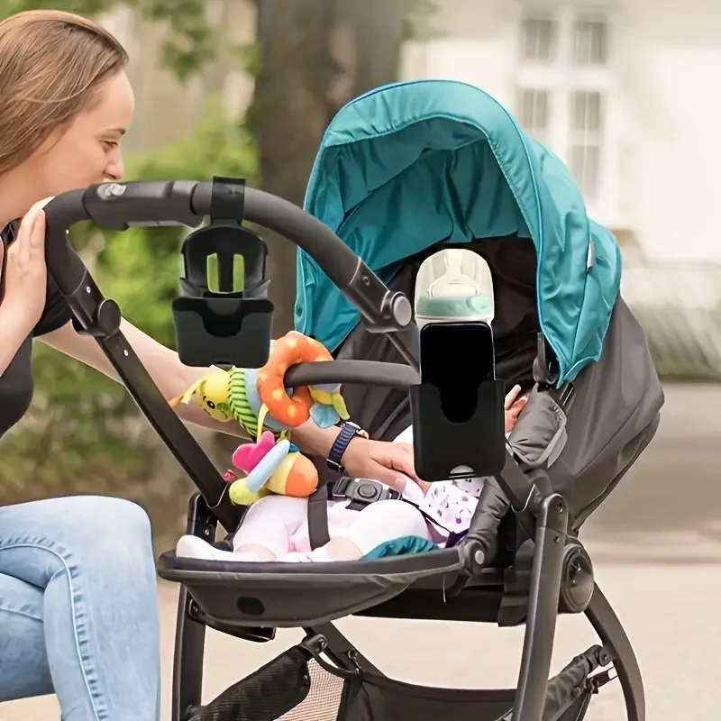 Baby Stroller Accessori Coffee Holder For Stroller Holder Cups And Mobile Accessori For Stroller Cup Phone Holder