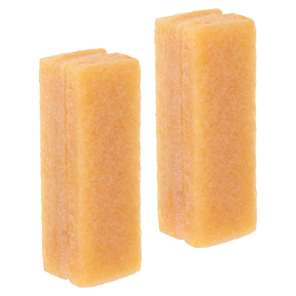 2Pcs Crepe Eraser Sandpaper Rubber Adhesive Residue Remover for Art Studios Watercolor Paint Cleaner Craft Supplies