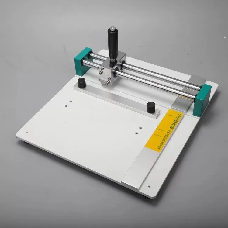 ECT Sample Cutter for Corrugated Cardboard – Edge Crush Test Specimen Cutting Tool,100x25mm, for Box Compression Strength Tester view 5
