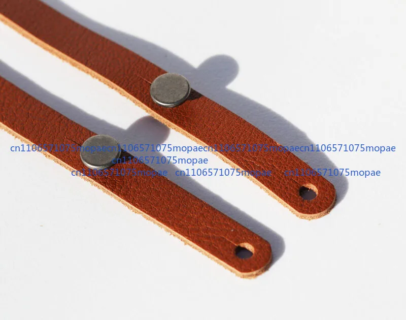 ローライフレックス・リンホフ・フジ・ヤシカMAT用ソフト本革ネックショルダーストラップ