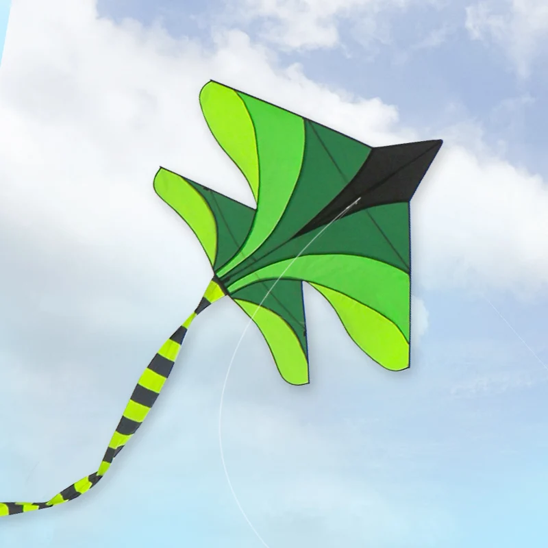 Paraíso pássaro 1.8m avião verde pipa com 100m alça linha caça pipa aeronave brinquedo ao ar livre esporte ao ar livre presente para crianças