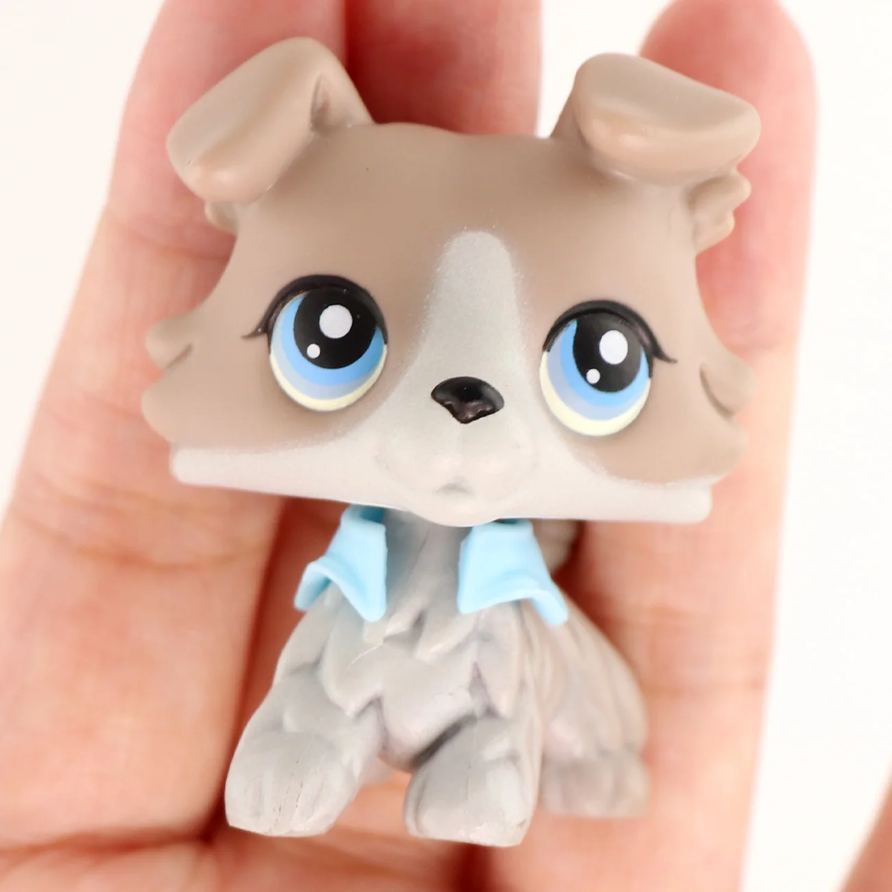 

Mini Pet Shop Cute head shake Collie Sheepdog #67 Puppy Children's Gift Set Figurine Displayurine