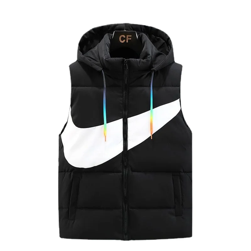 Gilet in piumino di cotone da uomo nuovo autunno e inverno moda uomo e donna indossano gilet giacca in autunno e inverno