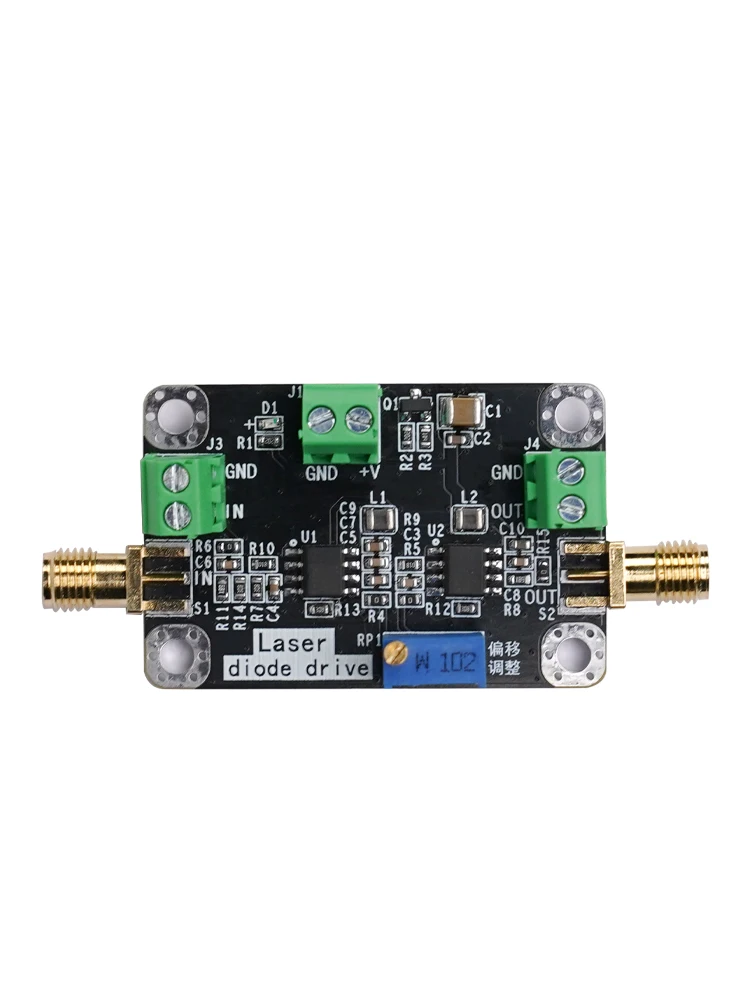 

Fiber laser emission drive module photodiode drive board voltage signal into optical signal transmission