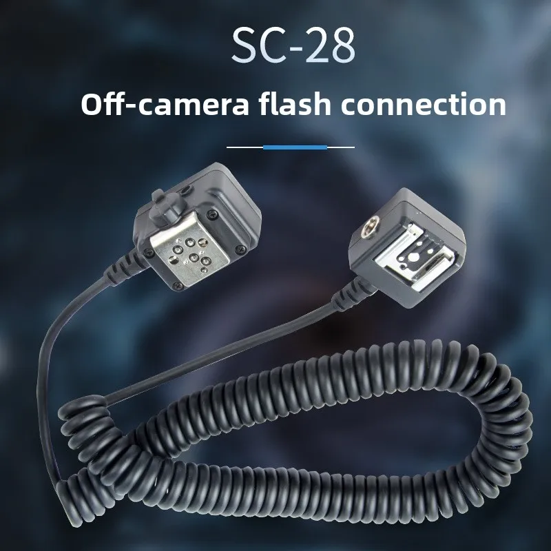 SC-28 Off-Board Flash Cable for Nikon SLR camera Top Flash Off-Board TTL Flash Cable