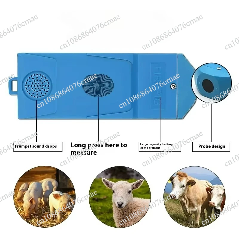 Intelligent Handheld Rechargeable Veterinary Pregnancy Detection Device for Livestock Cattle Sheep and Pigs Pregnancy Detection