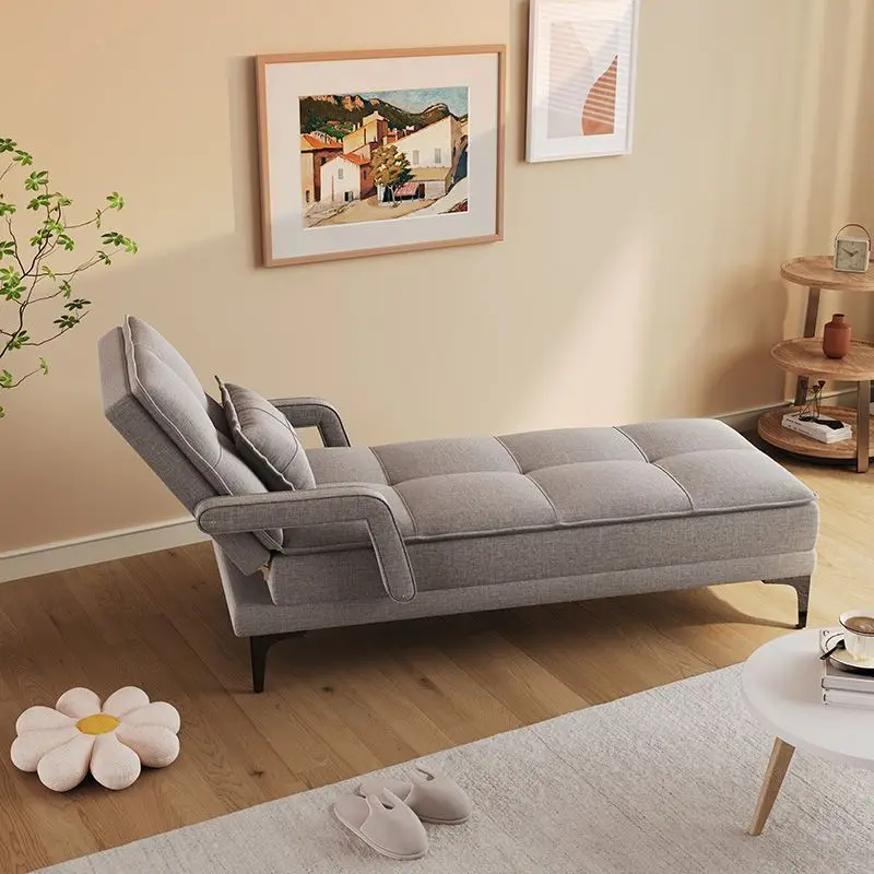 Single living room chaise longue small apartment sofa bedroom balcony homestay chaise longue