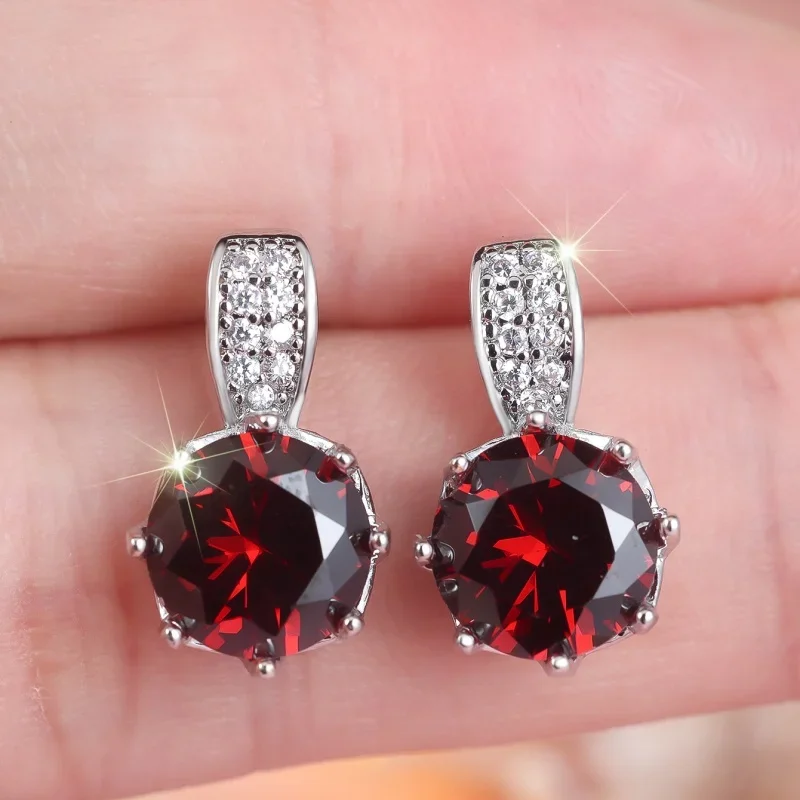 Fashionable Octopus Shaped Full Diamond Earstuds for Women Super Flash Light Luxury Exquisite Versatile Simple Design
