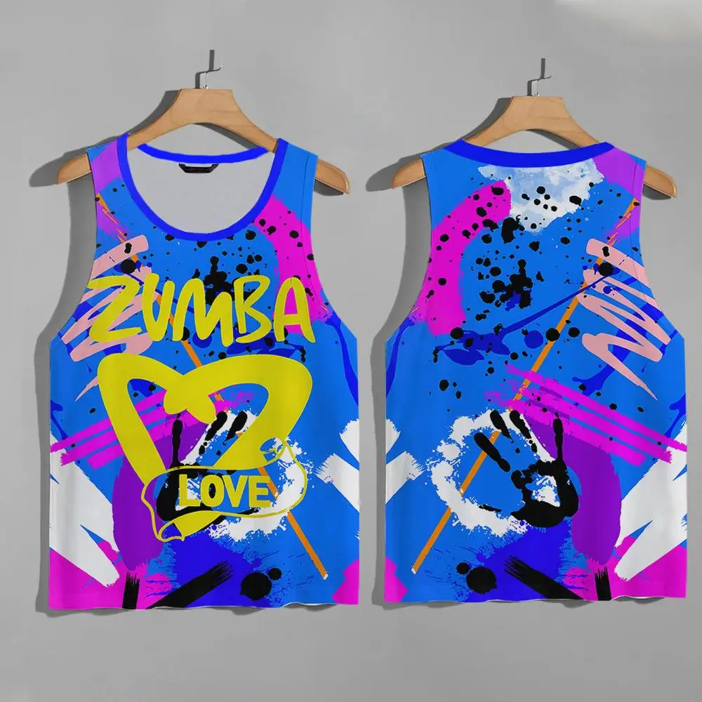Men's vest Clothes Men's and women's vests Sports Casual Casual  Vest Sports Dance Wear Tank Tops breathable y2k Unisex clothing image 5
