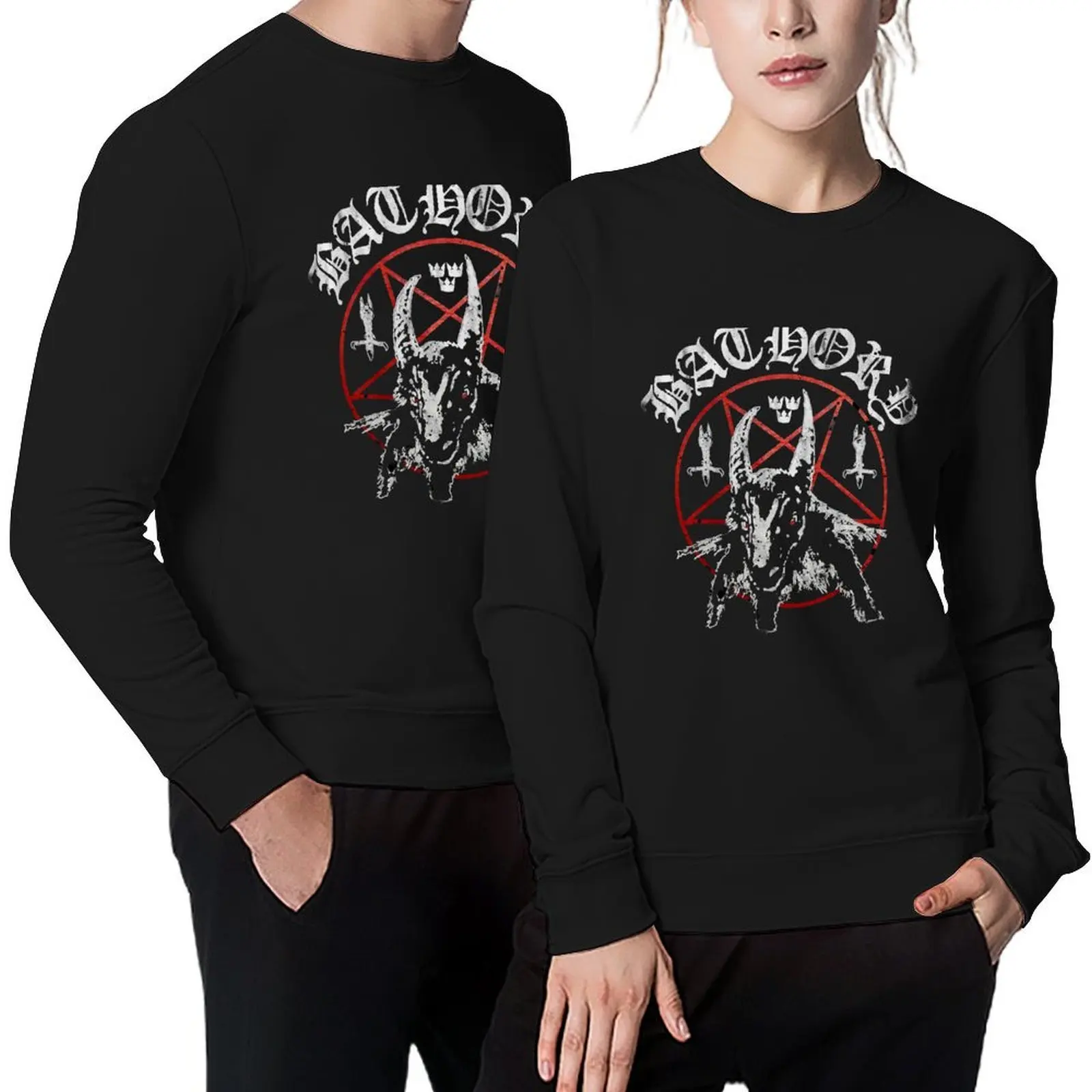

Bathory Classic Pullover japanese style autumn clothes men's winter sweater men clothes autumn sweatshirt