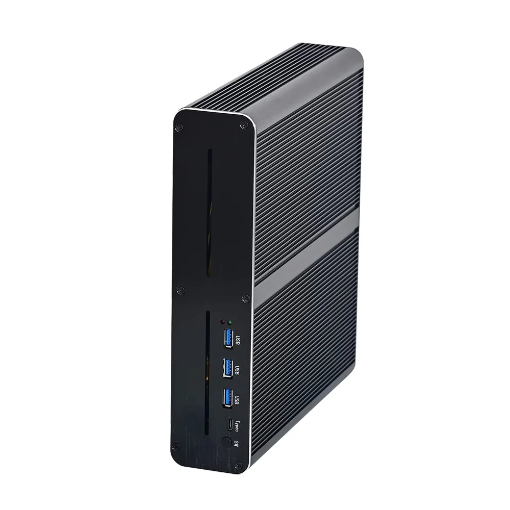 Mini PC de jeu avec processeur Intel Core i9, 80Ian i7 10870H GTX1660, 6G, Windows 11, ventilateur portable, HDMI, DP, DVI, dédié à la vie nocturne