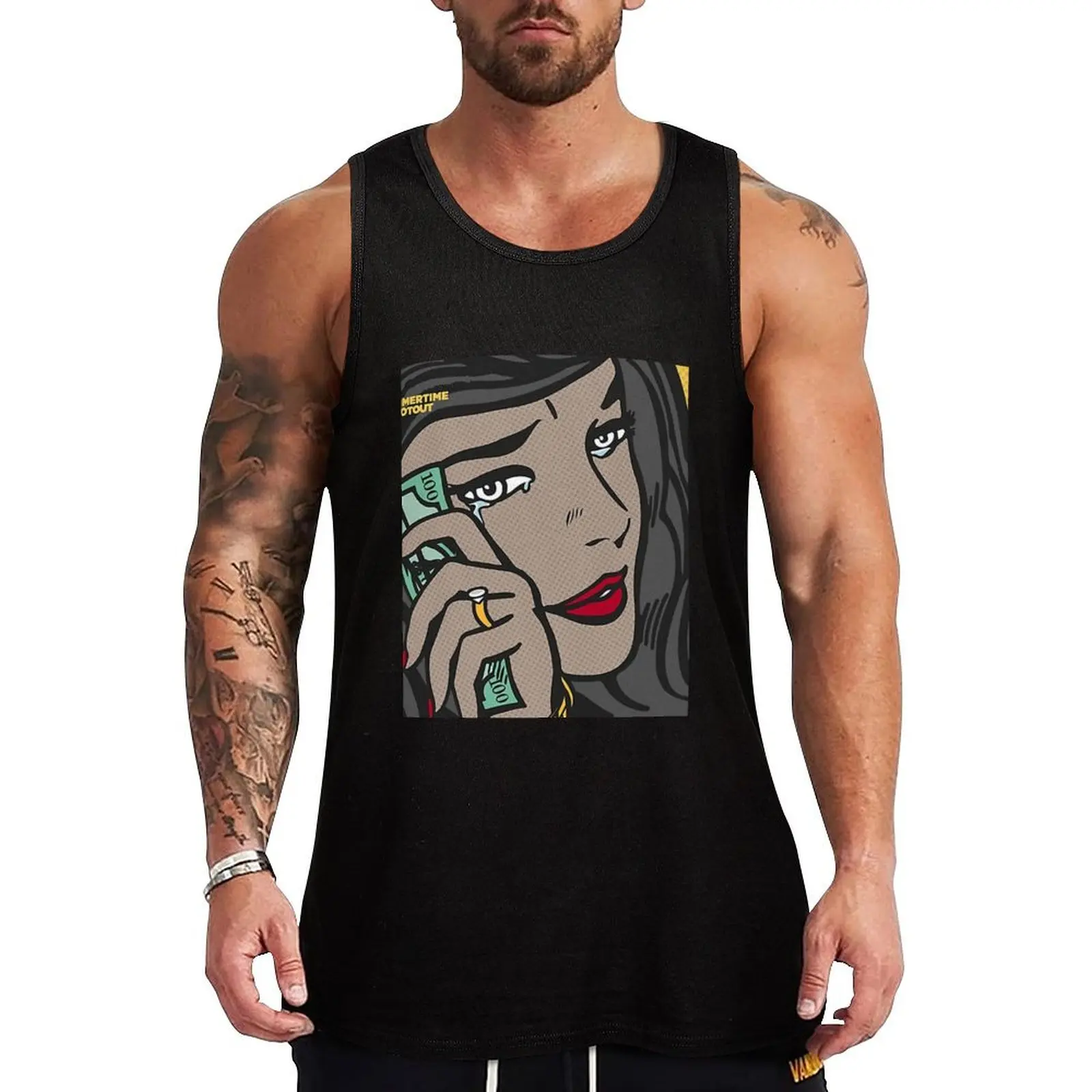 

Summertime Shootout 2 Tank Top t-shirt Men's sleeveless vest men bodybuilding t shirt