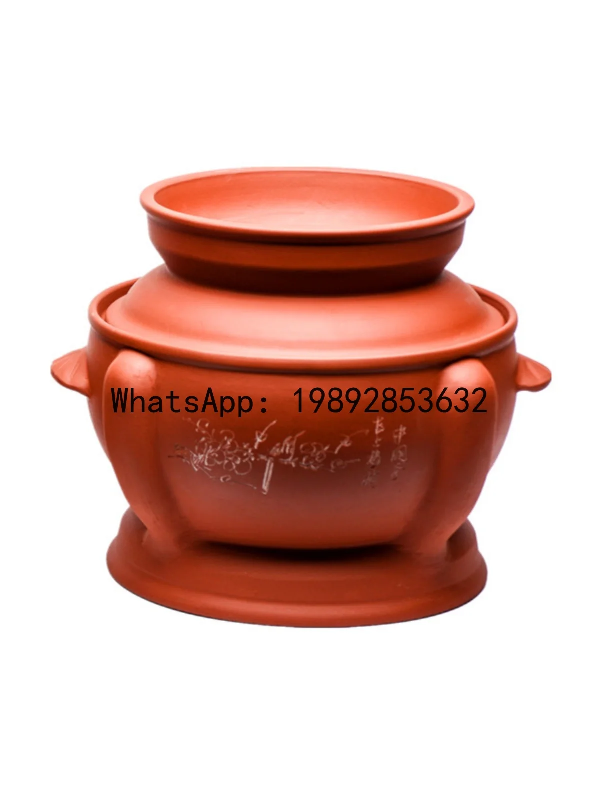 Xl steamed chicken pot - sweat-free chicken stew pot - multifunctional ceramic commercial steamer pot for home use