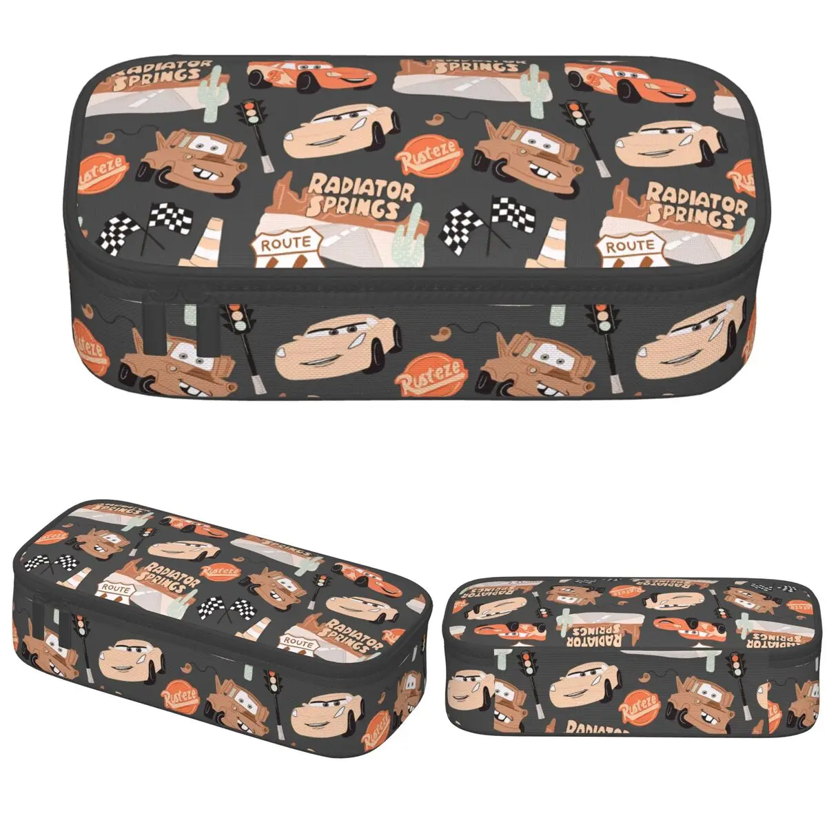 

Classic Lightning McQueen Cars Pencil Cases Pencil Box Pen Box for Girls Boys Large Storage Bags Students School Gift Stationery