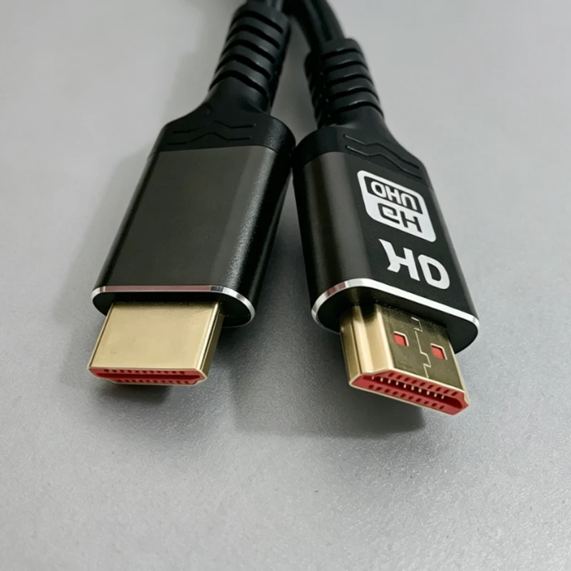 8K USB-C-auf-HDMI-2.1-Kabeladapter, 8K 60Hz Typ-C-auf-HDMI-Kabel | Thunderbolt 3 kompatibel | Für Laptop/Tablet/Monitor (1/2/3M) – Detail 4