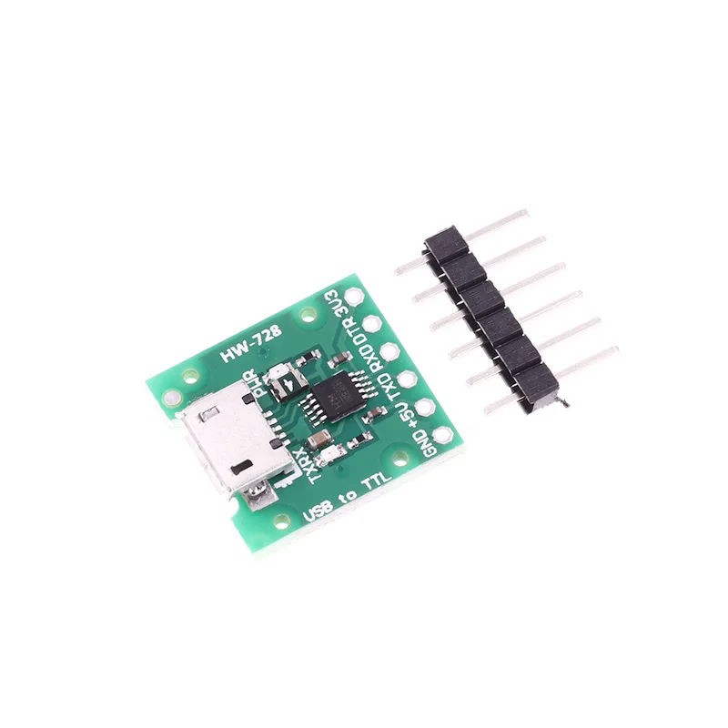 CH340E USB To TTL Serial Converter, 5V/3.3V Alternative CH340G Module For Arduino Pro Mini