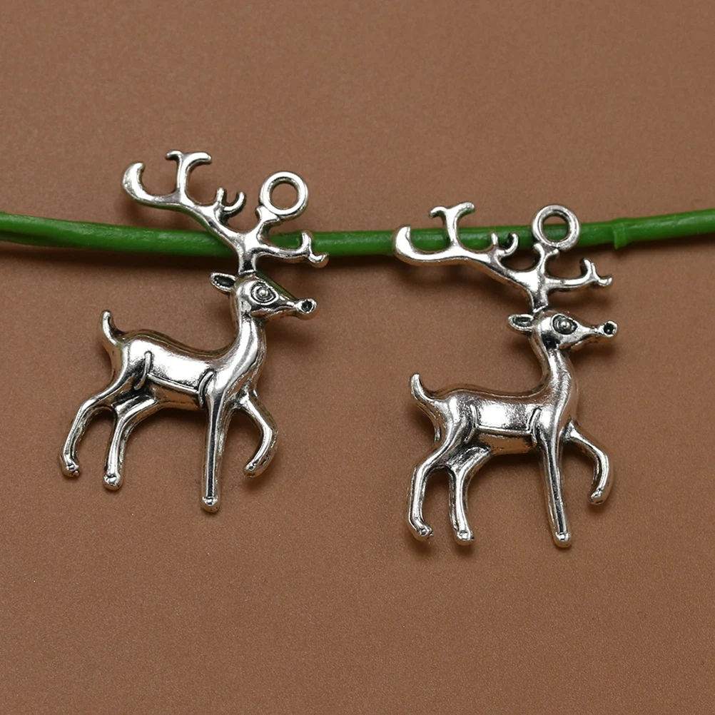 

20pcs Alloy Pendant Jewelry Silver Charms Fine Workmanship DIY Charm Set Durable Necklace Bracelet Keychain Decorative