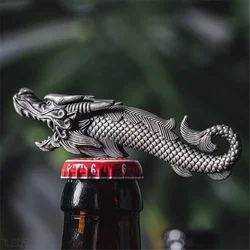 Chinese Delicate Fish-Dragon Bottle Opener Means Good Luck for Kitchen Accessories Gadgets Beer Opener Keychain