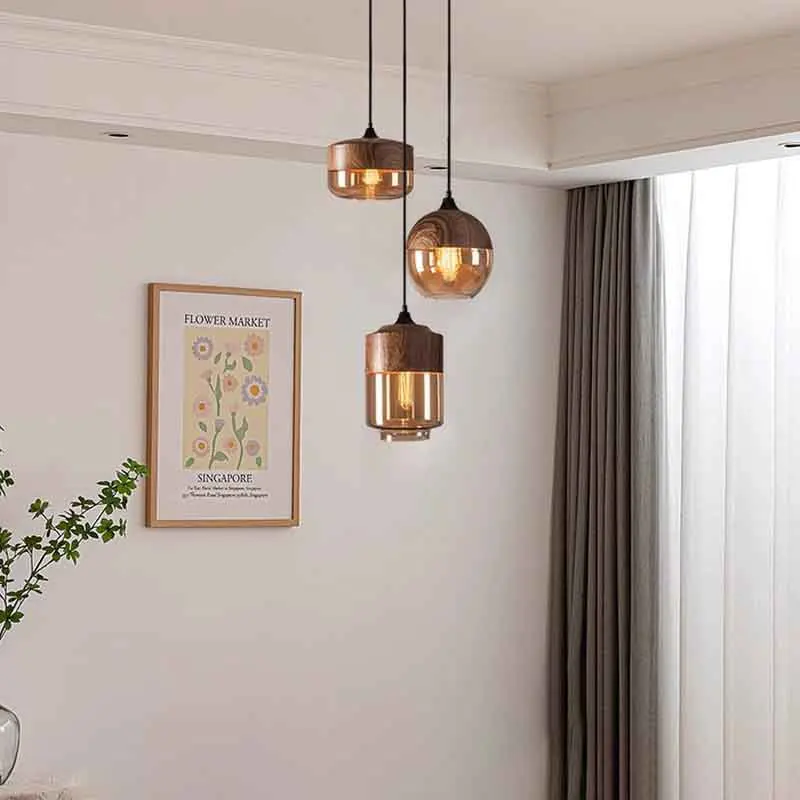 

Industrial Retro Chandelier LED Pendant Lights Table Decor Hanging Lamp for Dining Room Restaurant Kitchen Bedside Pendant Lamps