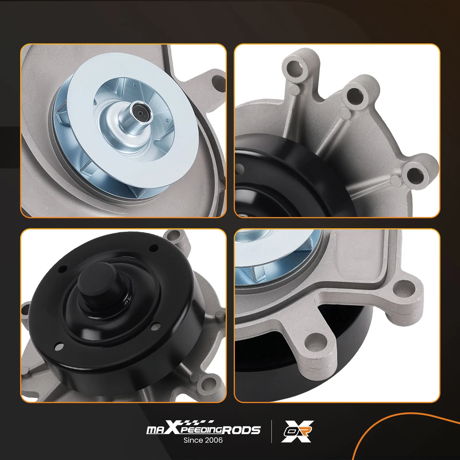 

Водяной насос двигателя для Chrysler Aspen Dodge Ram 4.7L 2002-2013 52079476AC