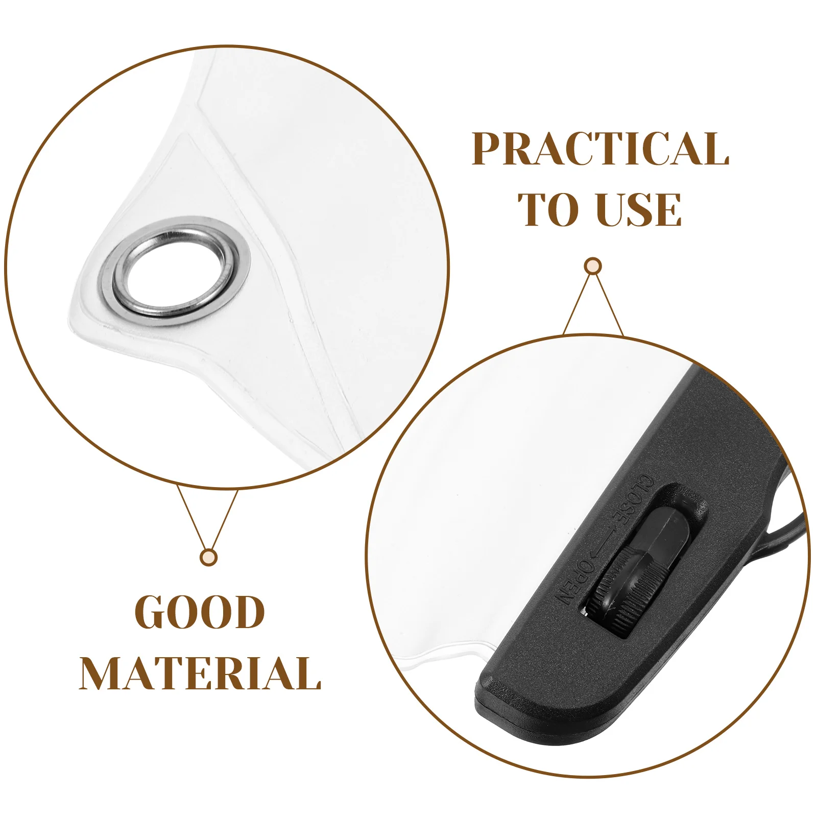 

Waterproof Protective Dustproof Pouch Rainproof Portable Radio Protector Adjustable Neck Strap For Multiple Models Radio