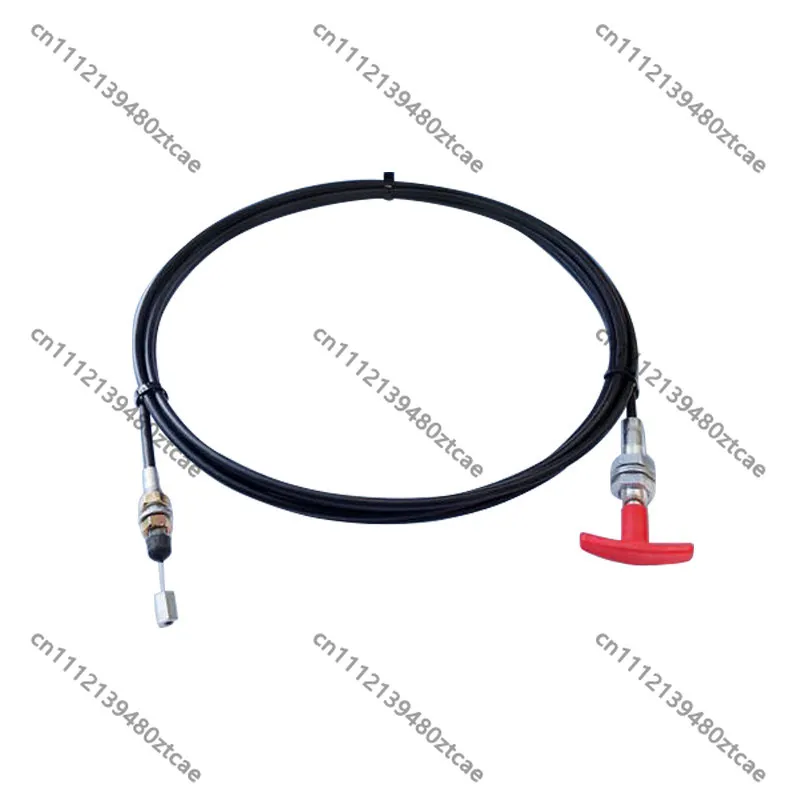 Emergency Pull Cable For Aerial Scissor Lift Control Replacement Parts, Length Customizable