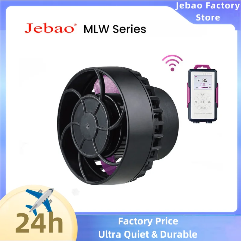 

Jebao Jecod MLW-5 MLW-10 MLE-20 MLW-30 Series Aquarium Smart Wave Maker Flow Pump with WiFi LCD Controller for Fish Tank