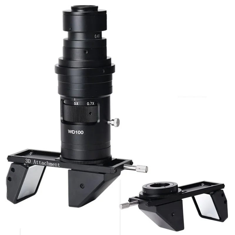 3D Microscope HD Industrial 360-degree Observation Three-dimensional Large Field View 230X Lens C Interface