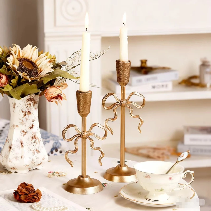 French candlestick dining table, home furnishings