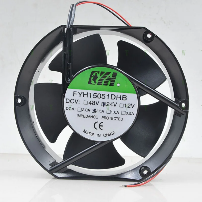 H FYS 24v 1.5A 17251 FYH15050DHB waterproof 2 line ABB car air conditioning fan