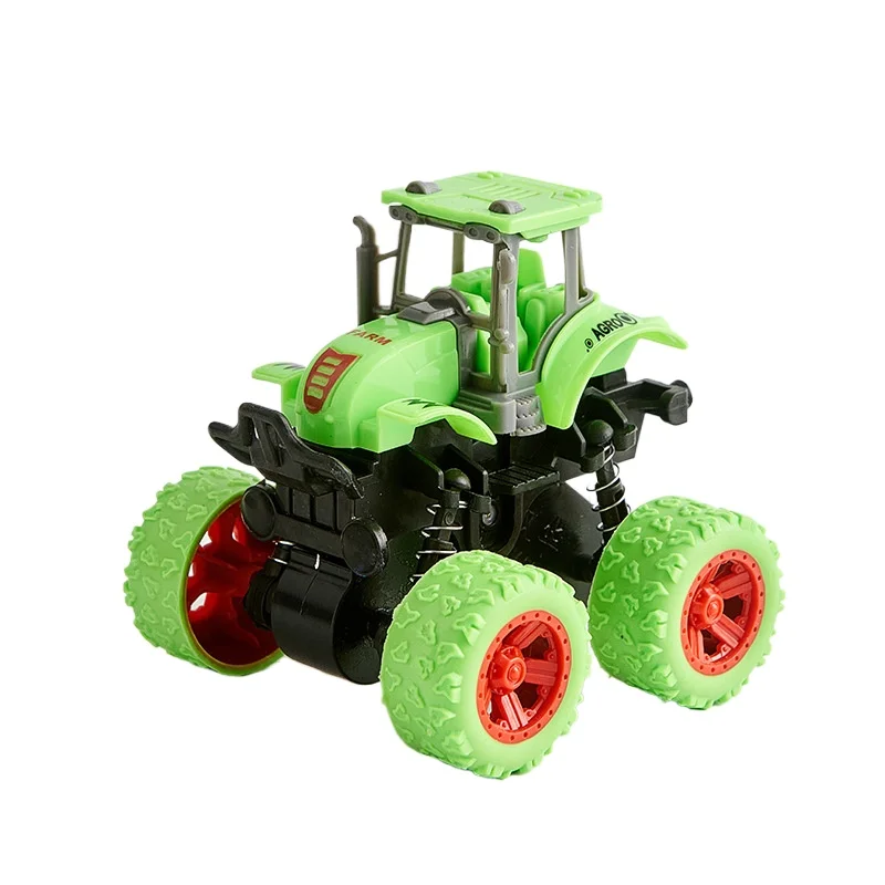 Children's Toy Car Simulation Dual Inertia Four-wheel Drive Boomerang Stunt Buggy Motorbike Tank Car Model Toys For Children