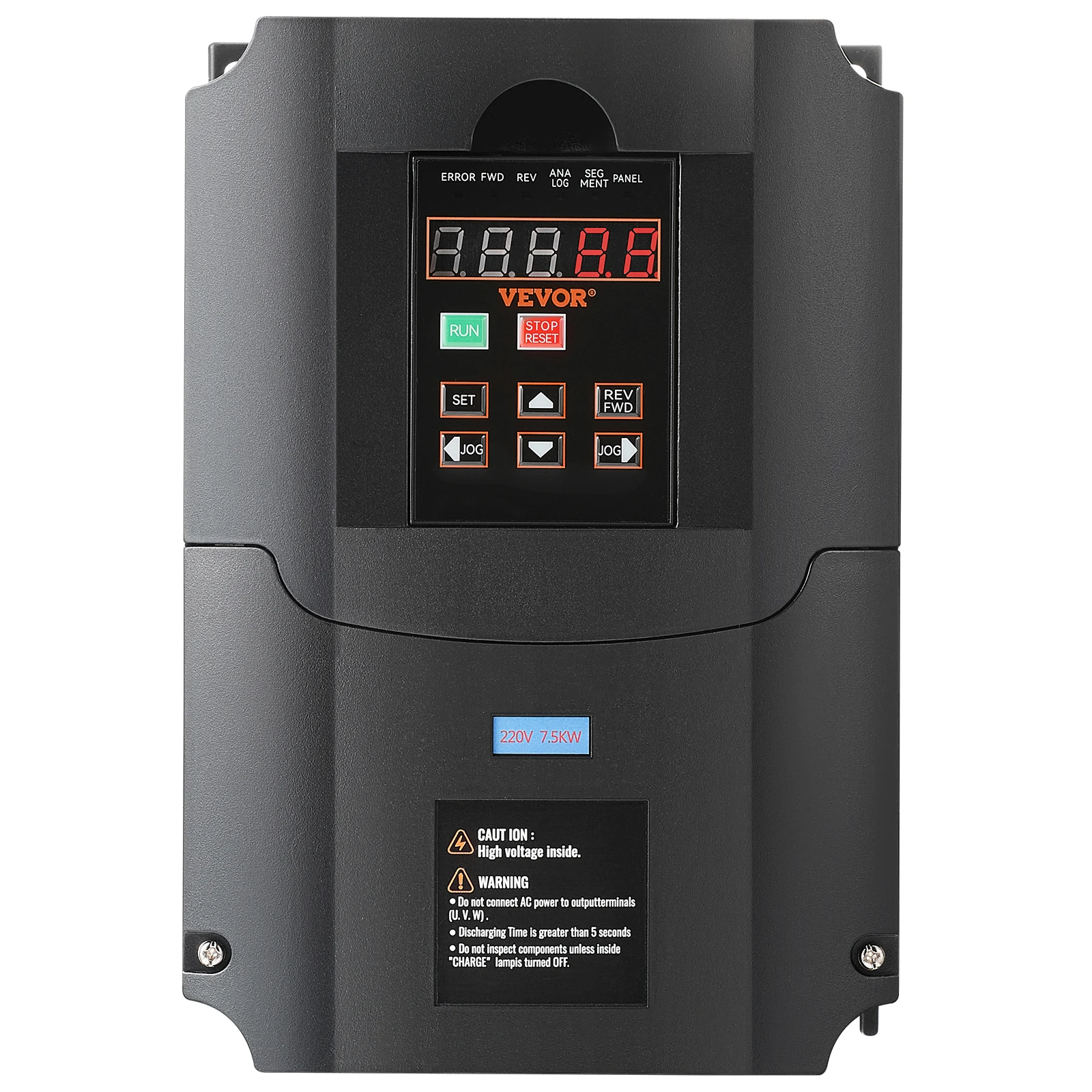 

SucceBuy 0.75/7.5KW VFD Frequency Inverter 220V Output Variable Frequency Drive for Spindle Motor CNC Converter Speed Control