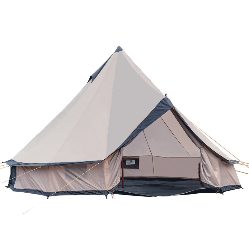 

Rain And Sun Protection Light Yellow Camping Tent Large Tents For Events Outdoor Tents Waterproof Camping With Family