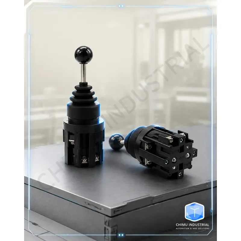 【CHIMU INDUSTRIAL】 for CS-402 Cross Rocker Switch 30mm Mounting Hole 4-Way Auto Reset Latch