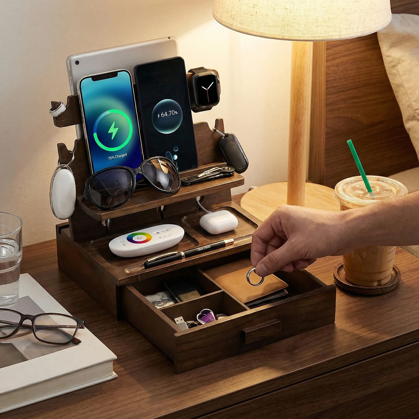 Organizador de Mesa de Cabecei - Men Accessories Drawer avaliação e preço