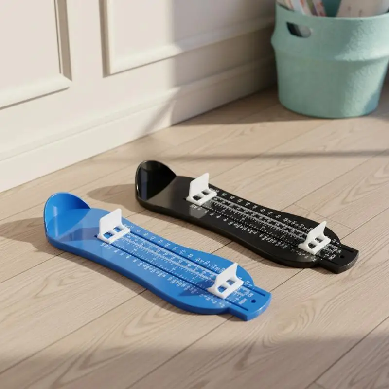New！Adjustable Home EU Size Adult Shoes Size Measuring Ruler Foot Measure Gauge Device Hanging Design Foot Care