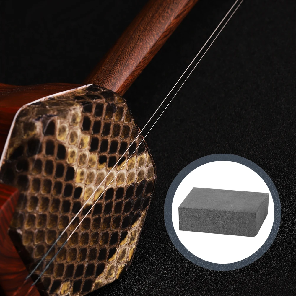 

4Pcs Creative Erhu Mute Sponge Supple Useful Sordine Sound Filter Pad Durable Wearresistant Easy Install Practice Accessory