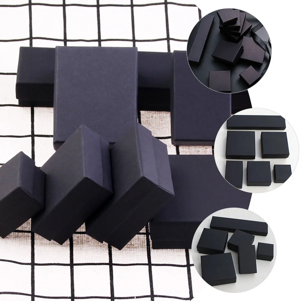 

6Pcs Jewelry Gift Boxes Multipurpose Organizer for Rings Earrings Necklaces Small Gift Packaging Box Small Jewelry Gifts Boxes