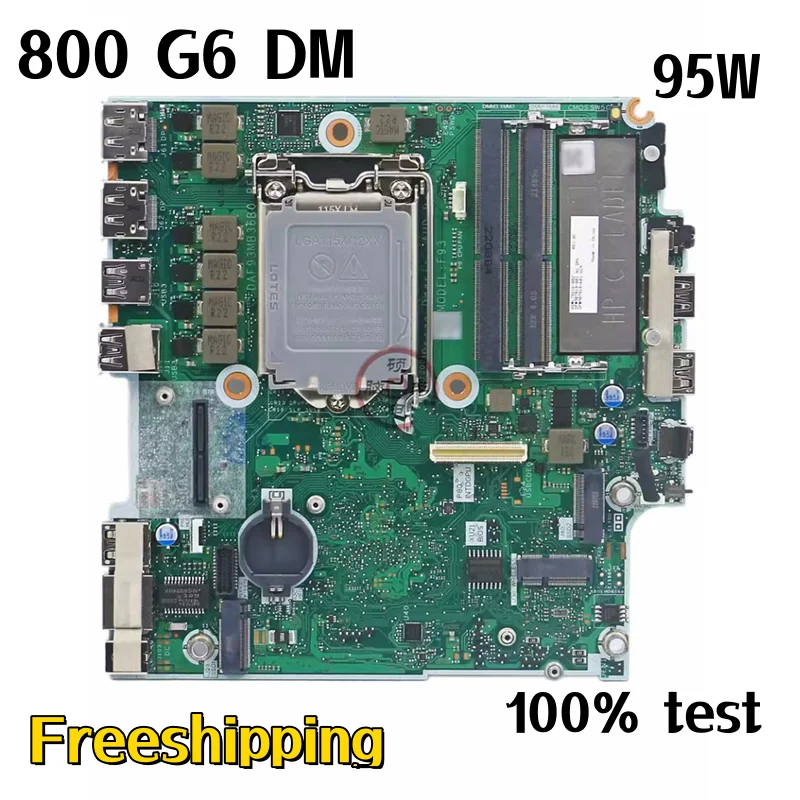 

M87919-001 For HP 800 G6 DM Mini Desktop Motherboard DAF93MB36B0 L79216-002 M87919-601 DDR4 Q470 Mainboard 100%Tested Fully Work