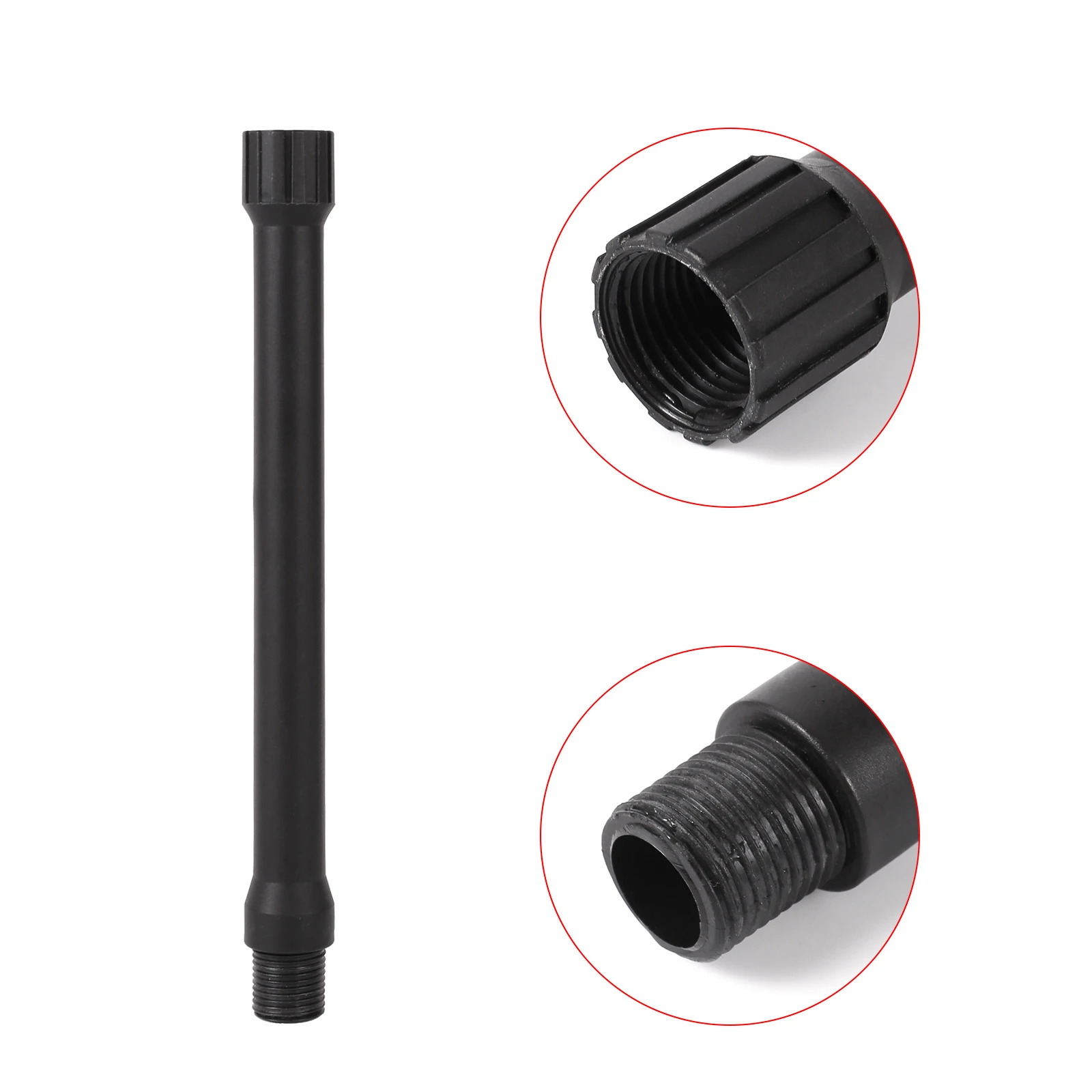 1/2" Thread Extension Rod Home Garden Watering Fixed Stems Support Holder Base Support Rotary Impact Sprinklers Rod Ground Stake