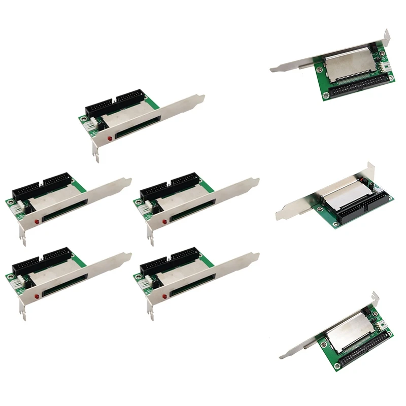 3.5 IDE Converter Adapter 40-Pin CF To IDE Adapter Pci Bracket Back Panel 10 Pcs