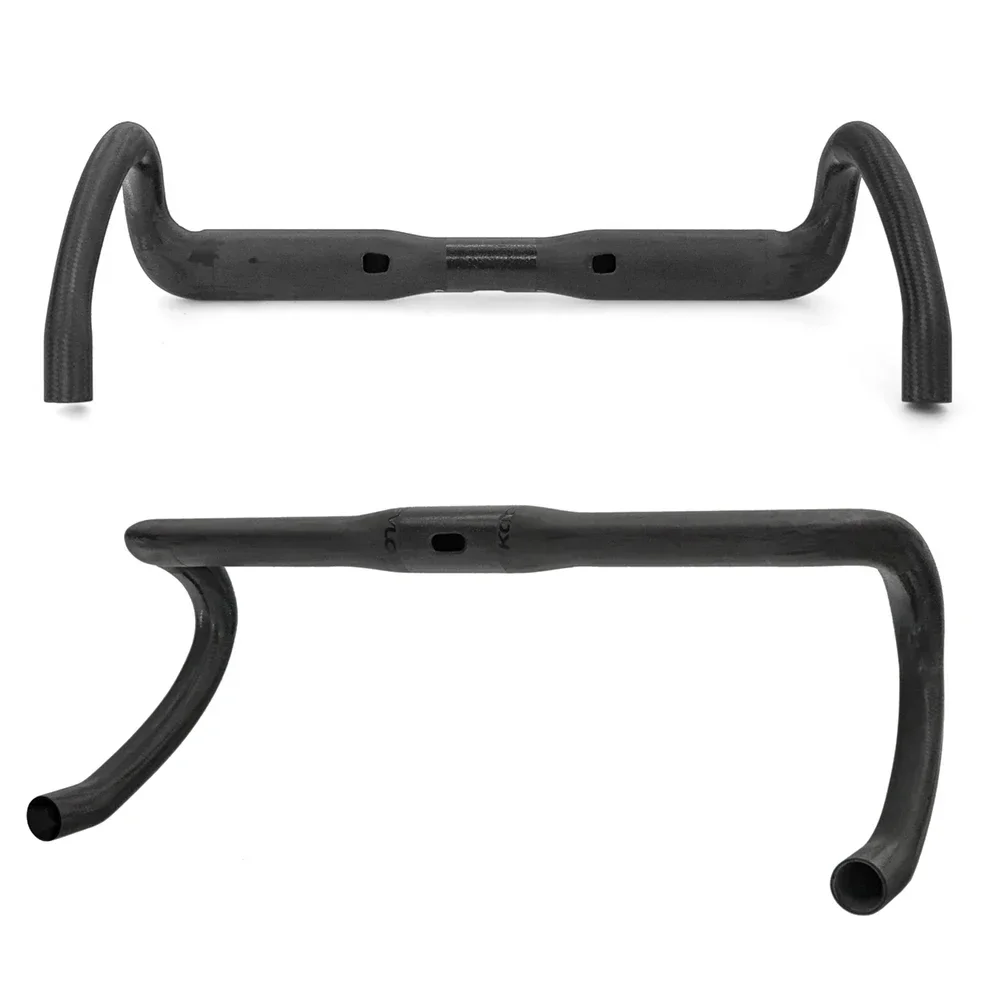 150g Ultralight Carbon Fiber Road Bike Drop Handlebars Internal Cable Routing High-Performance Cycling Gear for Racing 31.8mm