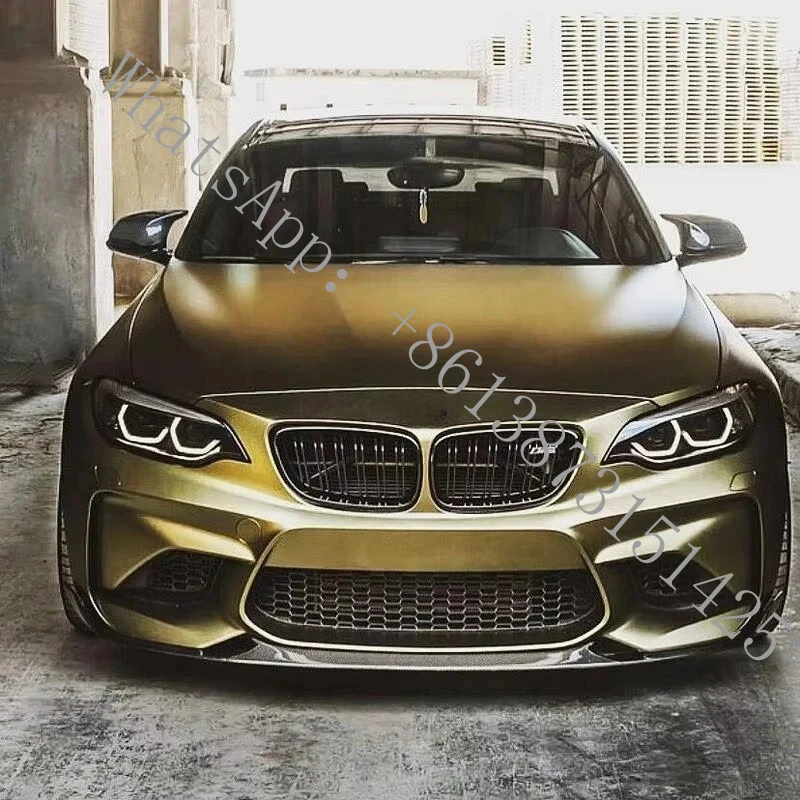 

Suitable CS Style Carbon Fiber Front Bumper Lip Spoiler F87 M2 2016-18
